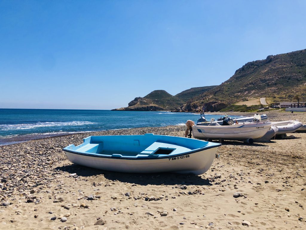 Beach boat Spain trips